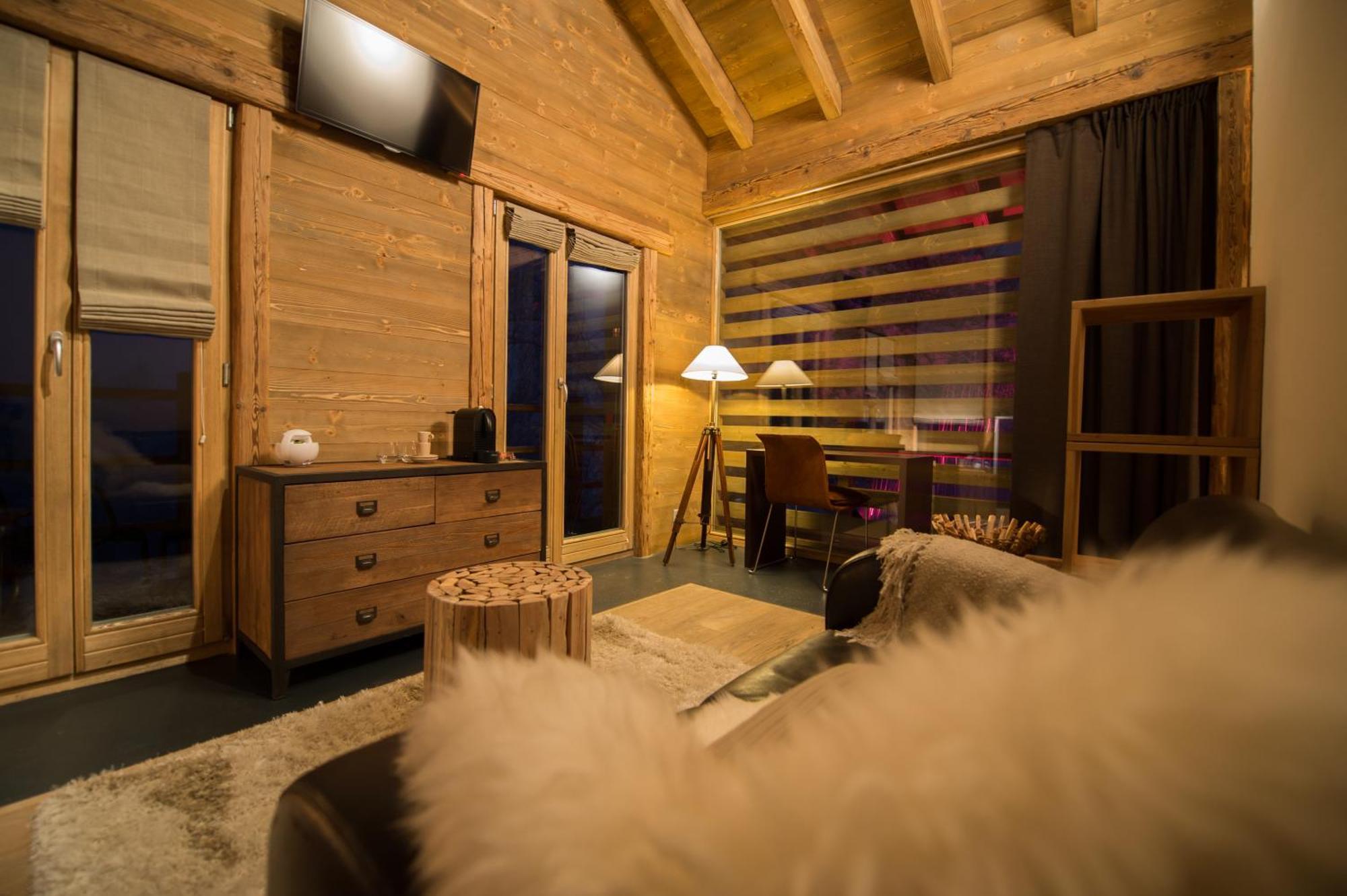 Les Mazots De La Source & Spa Vercorin Zimmer foto