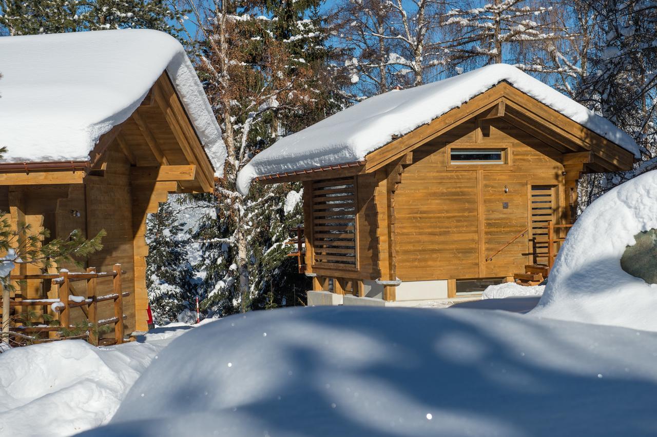 Les Mazots De La Source & Spa Vercorin Exterior foto