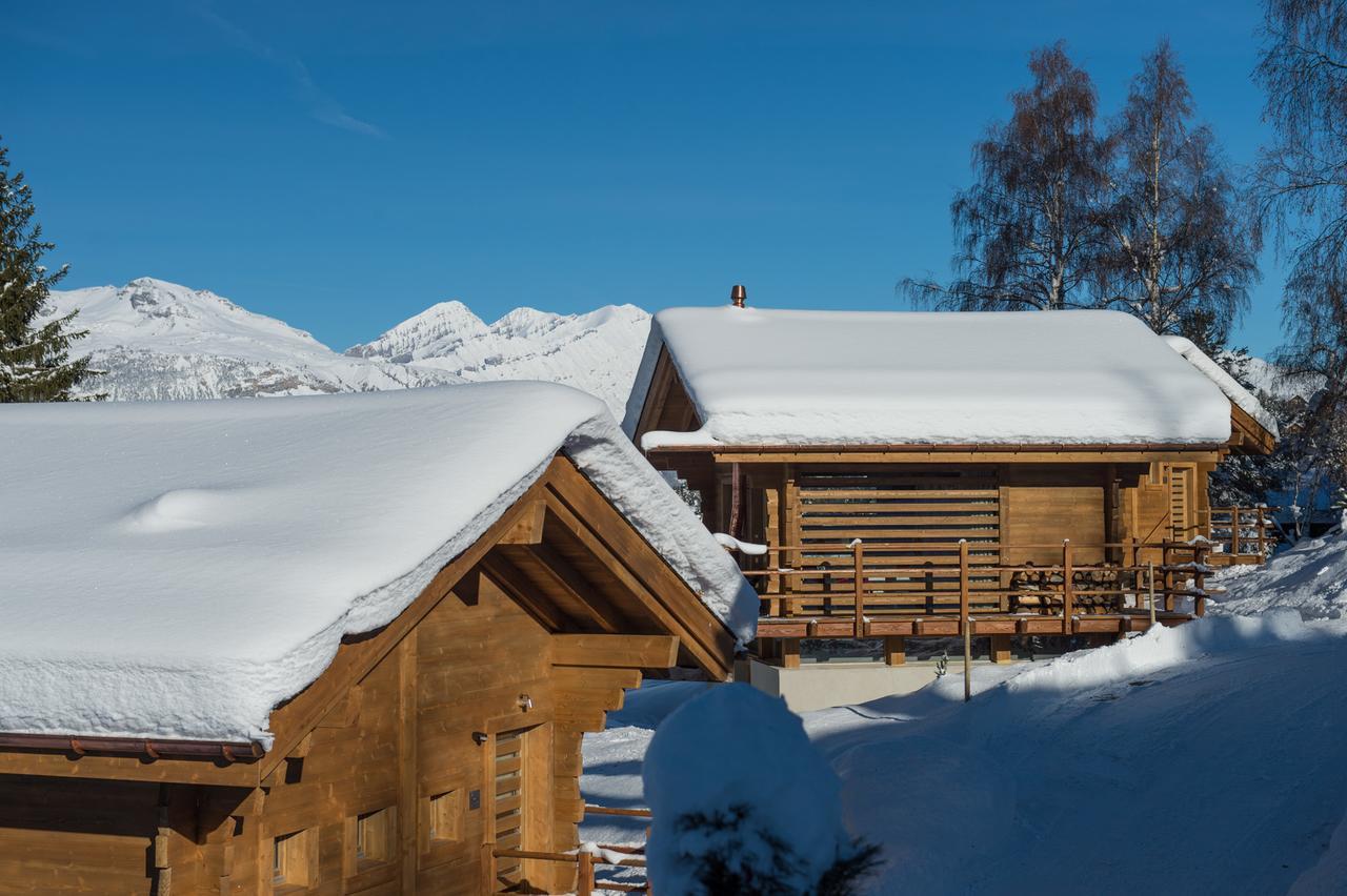 Les Mazots De La Source & Spa Vercorin Exterior foto