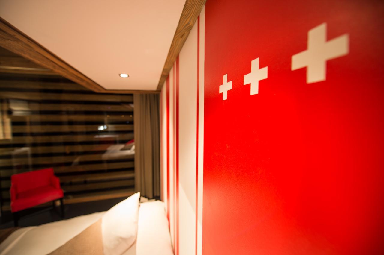 Les Mazots De La Source & Spa Vercorin Exterior foto