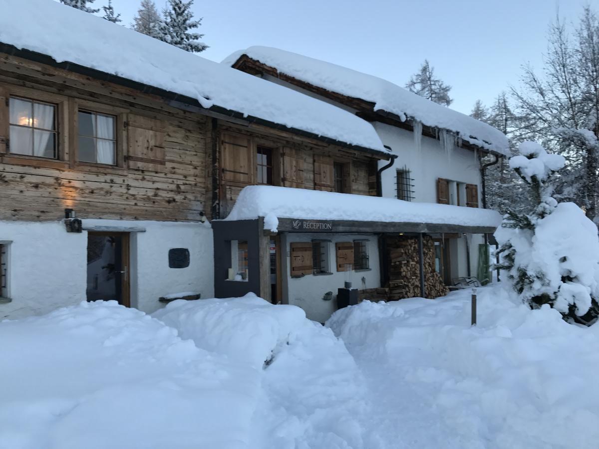 Les Mazots De La Source & Spa Vercorin Exterior foto