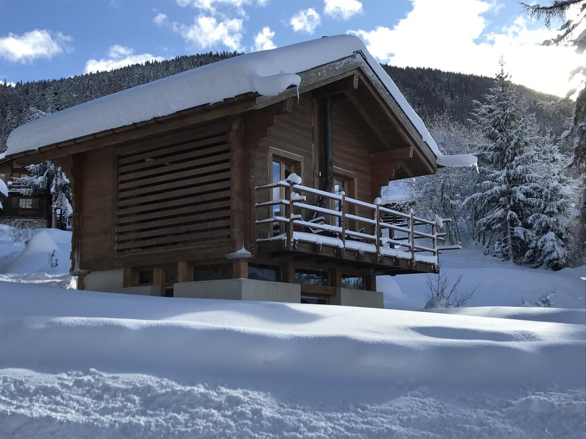 Les Mazots De La Source & Spa Vercorin Exterior foto