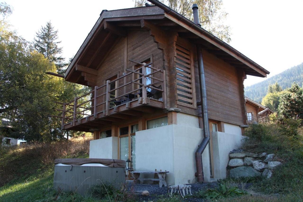 Les Mazots De La Source & Spa Vercorin Exterior foto
