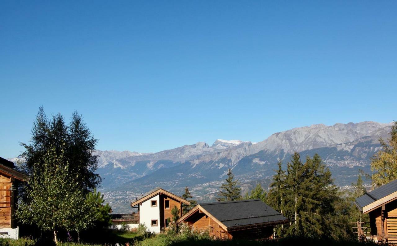 Les Mazots De La Source & Spa Vercorin Exterior foto